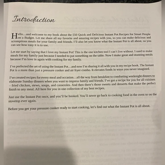 Instant Pot Cookbook for beginners 550 Recipes New - Picture 9 of 11